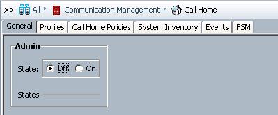 Firmware Steps Disable Call Home Prevents unnecessary alerts or notifications being sent