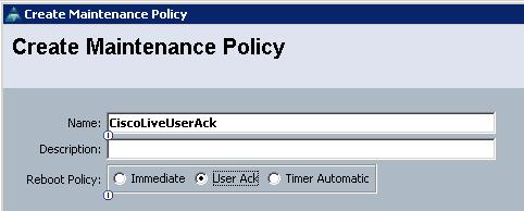 Firmware Steps Maintenance Policies Used to defer Service Profile state changes