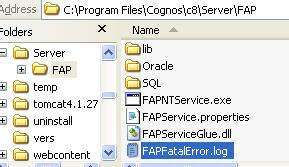 Installing the Financial Analytic Publisher (FAP) for Controller 10.2 14 9 Starting the FAP service 9.1 Starting the Service Do not start the service immediately as the FAPService.