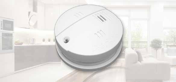 Product-Code: 004001 Smoke Detector with Indoor Siren One device Two functions Highest security This POPP product consists of a standard photo electric smoke detector with a pluggable Z-Wave wireless