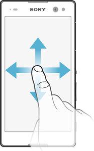 Kahe sõrme kokku- ja laialivedamine Saate suurendada või vähendada veebilehti, fotosid või kaarte või kui pildistate või