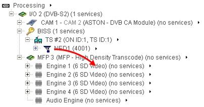 For audio-only processing, the service must be dropped to the Audio Engine branch.