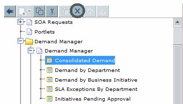 2. From the menu bar, select Dashboard > Personalize Dashboard. 3. Expand the PPM Dashboard page where the portlet you want to delete is grouped, and select the portlet. 4.