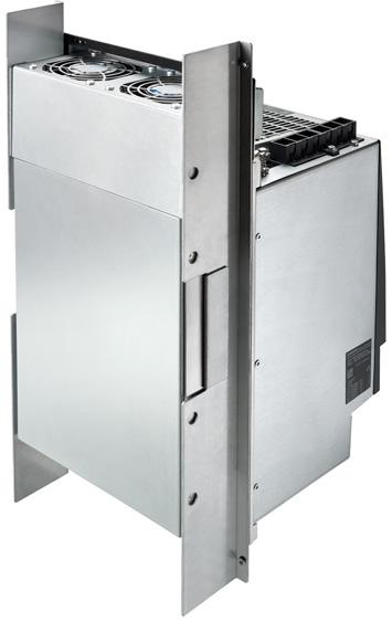 CAUTION Physical injury during operation without reinforcement plates Operating without the reinforcement plates can result in an excessively high heat sink temperature and cause the S120 Combi Power