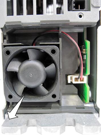 side of the Motor Module by releasing the