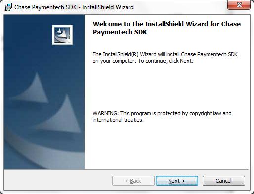 Chase SDK 6.0.0 Installation http://download2.pcamerica.