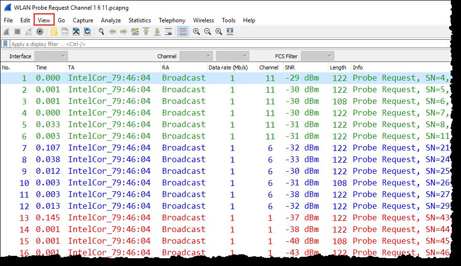 Customize Wireshark for