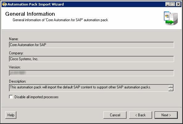 Importing the Core Automation for SAP.tap Chapter 1 Importing the Automation Pack Importing the Core Automation for SAP.