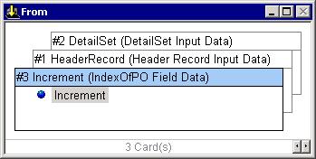 Using the COUNT Function Incrementing Output Data Build and run the ExecutableUsingINDEX executable map. In the IndexedOutput.