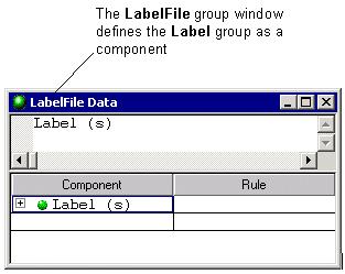 Mapping Basics Scenario The Label.mtt type tree defines the data in a classification hierarchy for the output file. The LabelFile group type represents the file that contains the label record.