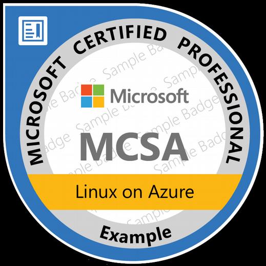 The LF is working with others to increase Linux knowledge for all audiences Purpose of MCSA Linux on Azure: This certification demonstrates the ability to design, architect, implement, and maintain