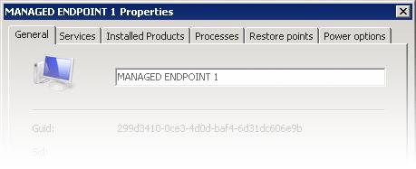 The Antivirus database in the target endpoint will be updated to the latest version.