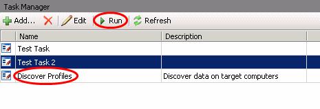 Open the 'Task Result Manager' ( History > Task Results) to check whether the Task executed successfully or not.