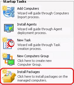 2. The Product Installation Wizard will be started. Select the endpoint computer(s) upon which you wish to install the Comodo product(s) and click 'Next'. 3.