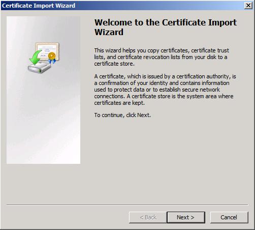Install and Configure User Certificate on client To use certificates between the Assureon client and server, the certificate must be installed and configured on the client.