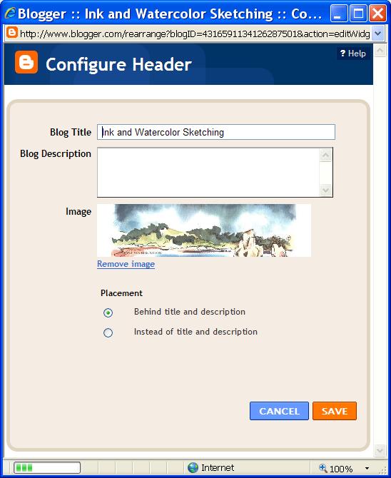 Configure your Header Add a description to your header or leave this blank.