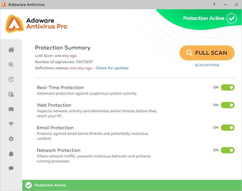 Adaware AntiVirus Pro Which versions of Windows does it work with? Windows 7, 8, 8.1, 10 What features does the program have?
