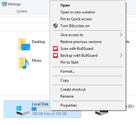 can scan a file, folder or drive by right-clicking it in Windows Explorer, and clicking Scan with