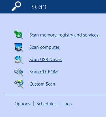 What we liked about the program escan s tiled interface makes it easy to find status and settings of individual components.