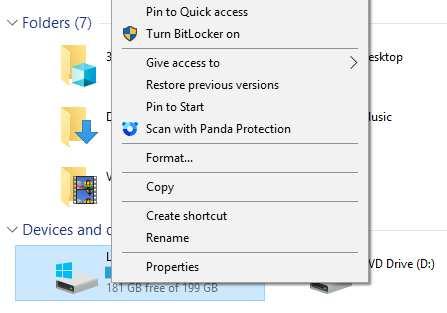 You can also scan a file, folder or drive by right-clicking it in Windows Explorer and
