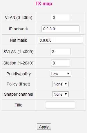 2.4.1 Star Station Routing To create routing rules: 1. Go to Advanced > IP routing in Menu of commands; 2.