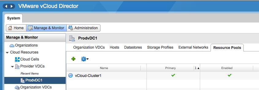 Note A provider VDC can only span clusters managed by the same vcenter Server in the same vcenter Server data center.