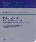 . Principles Of Data Mining And Knowledge Discovery principles of data mining and knowledge discovery author by Jan Komorowski