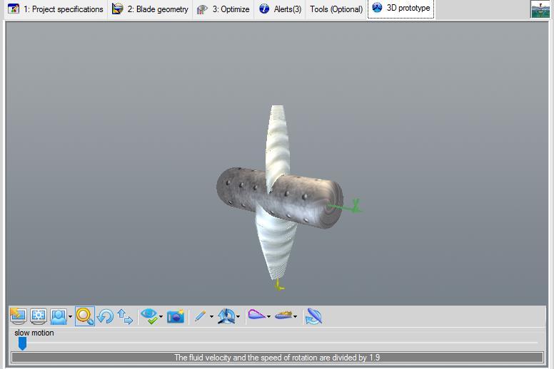 A 3D prototype can be viewed and one can also play with it using