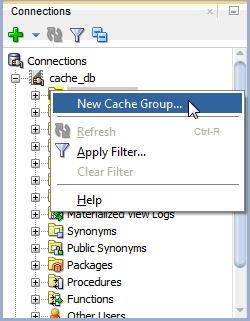 7 7Creating Cache Groups A cache group defines the set of Oracle data to cache in a TimesTen database.