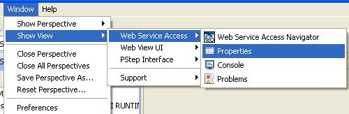 Menu Bar Open a View You can open an undisplayed view in the CA Gen Studio framework. Follow these steps: 1. Click Window, Show View.