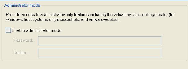 Chapter 6 Setting and Using Policies and Customizing VMware Player Snapshot, Revert to Snapshot (these first three refer to the user snapshot), Take Reimage Snapshot, and Revert to Reimage Snapshot.