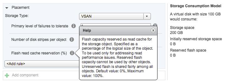 vsan cluster. For example, when PFTT = 1, vsan will create and maintain two mirrored replicas of the virtual machine s files and place them on separate hosts.