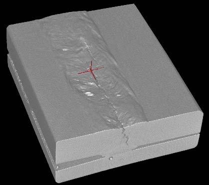 8: 3D CT of an aluminium laser weld Subassemblies are usually too large for 3D CT scans.