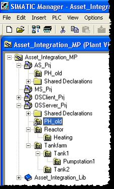 the hierarchy. Figure 3-40b 7. Switch to the Plant view of the SIMATIC manager. 8.