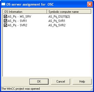 and of the MS Server have been assigned. 1.