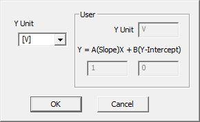 3.8.4. Setting Display Unit, Gradient and Segment 1 Click the [Conversion factor] button.