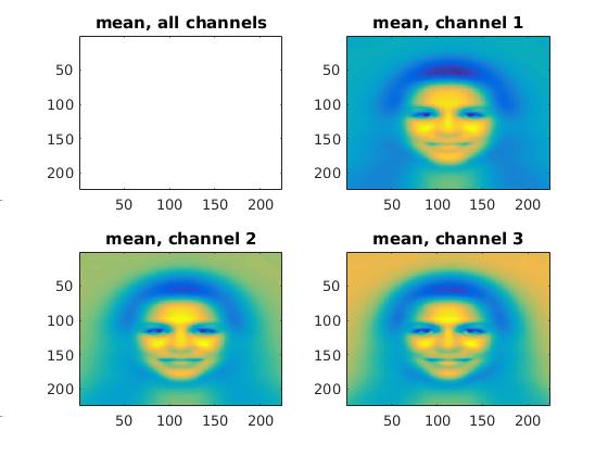 Figure 2: Training set mean image 3.4 Attributes prediction methods For all the different prediction methods, a copy of CNN-F introduced by [5], (VGG-F), was used.
