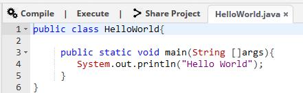 php JAVA syntax for the overall program HelloWorld JAVA syntax for the