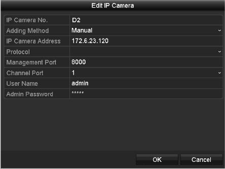 Edit IP Camera Interface - Manual 2.3.4 Checking the PoE Information 1.