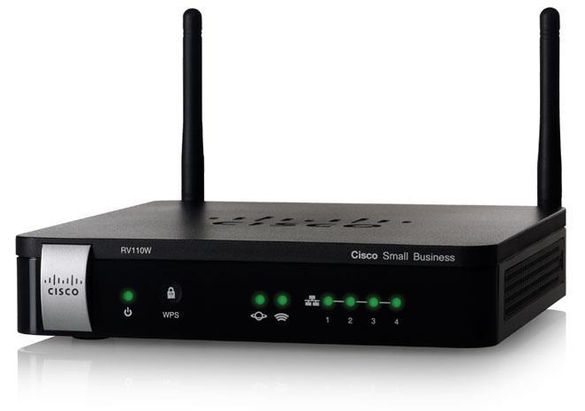 Data Sheet Cisco RV110W Wireless-N VPN Firewall Simple, Secure Connectivity for the Small Office/Home Office Figure 1.