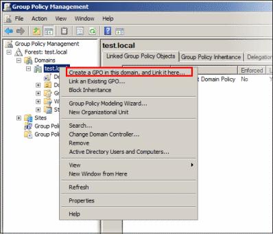 Step 4 Create a Group Policy and Assign the package The next step is to create a group policy that will install the