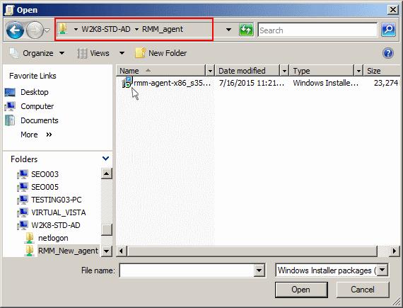 Open the command prompt and type gpupdate and click the 'Enter' button Comodo One RMM