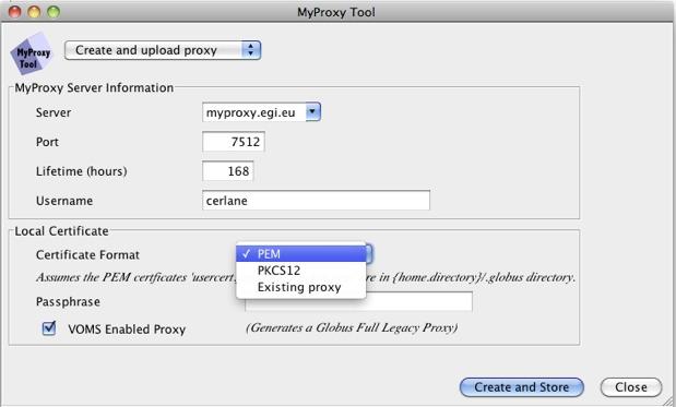 Features q MyProxy Tool Features include: 1) Create and upload