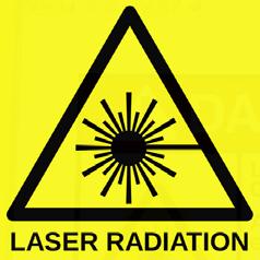 Avoid direct exposure to the laser light source.