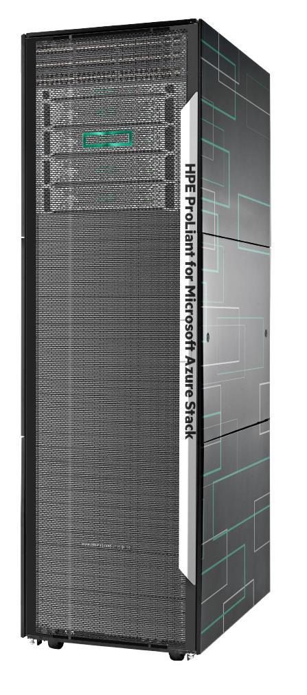 HPE ProLiant for Microsoft Azure Stack solution Pre-validated, factory-integrated, and optimized for Microsoft Azure Stack Maximize Agility Deliver managed Azure services Deliver Robust Services