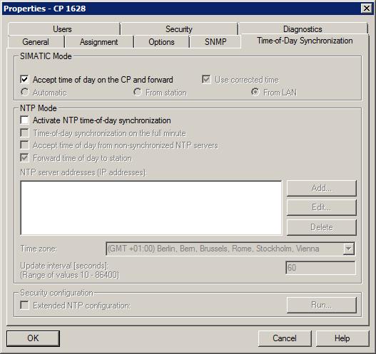 Configuring time synchronization 6.4 Configuring the time synchronization for PC stations with OS 7.