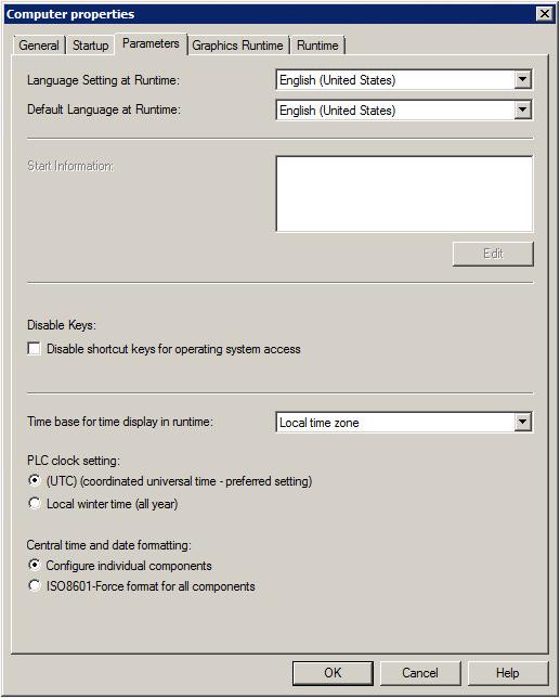 Configuring time synchronization 6.4 Configuring the time synchronization for PC stations with OS Procedure 1. Select the "[Computer name]" object in the tree view in WinCC Explorer.