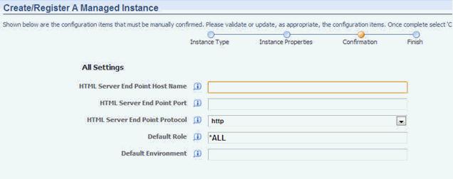 Create an Application Interface Services (AIS) Server as a New Managed Instance Use the dropdown menu to select the Server Group where you want this instance to belong.