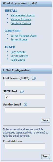 E-Mail Configuration To configure e-mail notification for monitors: 1.