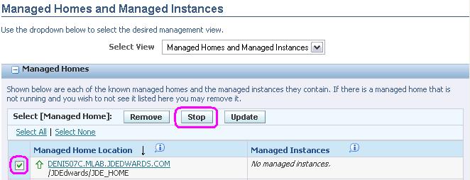 Stop a Management Agent 5.2.2 Stop a Management Agent Using a Script You can stop a Management Agent using a script that resides on the machine on which you installed the Management Agent.